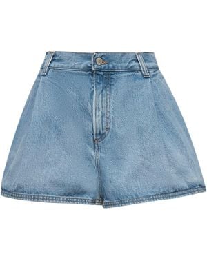 Haikure Denim Ashley Shorts - Blue