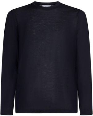 D 40 Long-Sleeved T-Shirt - Blue
