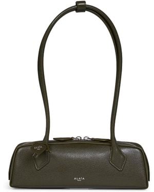 Alaïa Camouflage Le Teckel Small Shoulder Bag - Green
