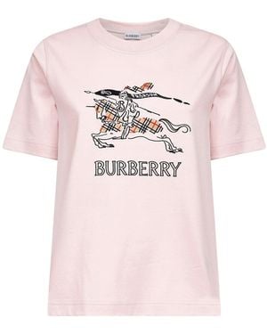 Burberry T-Shirts - Pink