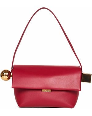 Jacquemus Borsa A Tracolla Il Rond Carré Rossa <Br - Rosso