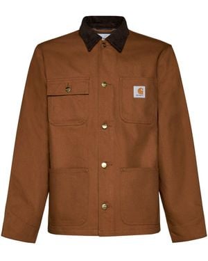 Carhartt Michigan Coat Winter Dearborn - Brown