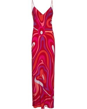 Emilio Pucci Abito Lungo - Rosso