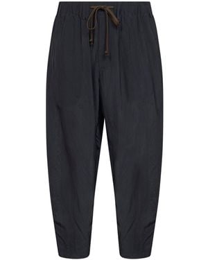 Uma Wang Viscose Pajama-Style Pants - Blue