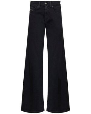 DIESEL Comfort Denim Flare Medium Waist 1978 D-Akemi Jeans - Blue