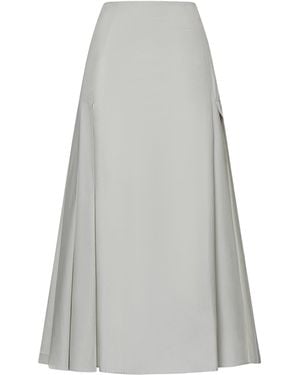 Studio Nicholson Lawson Long Cotton Skirt - Grey