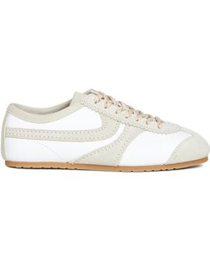 Dries Van Noten Nappa Leather Trainers - White
