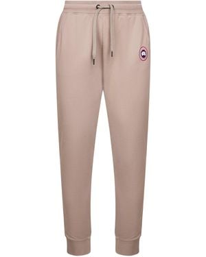Canada Goose Cotton Huron Joggers - Natural