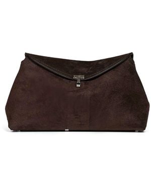 TOTEME T-Lock Clutch Bag - White