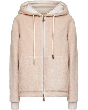 Moncler Reversible Padded Hoodie - Natural