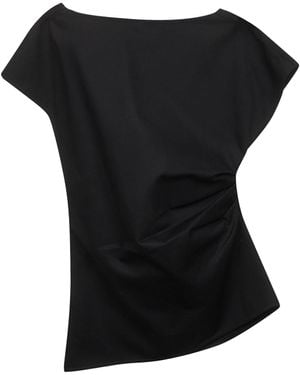 JW Anderson Top Asimmetrico - Nero