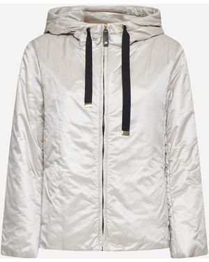 Max Mara Greenh Technical Fabric Jacket - White