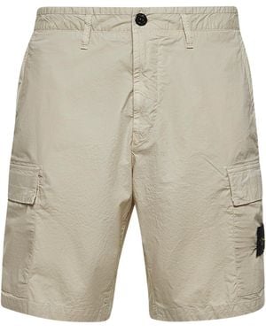 Stone Island Bermuda Cargo - Bianco
