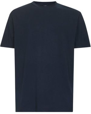 D 40 Crepe T-Shirt D4.0 - Blue