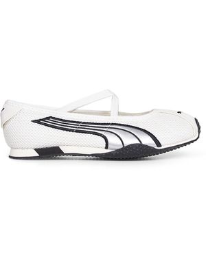 PUMA Warm Mesh H-Street Ballet Flats - White