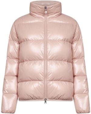 Moncler Abbadia Short Down Jacket - Pink