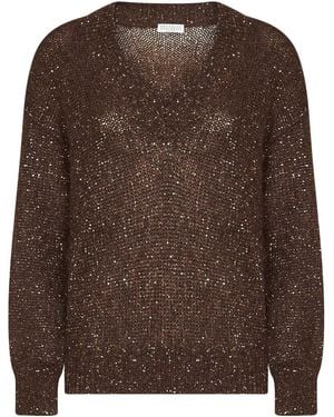 Brunello Cucinelli Maglia - Marrone