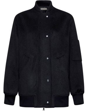 Blanca Vita Cloth Bari Bomber Jacket - Blue
