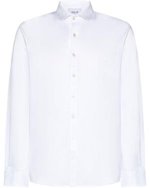 D 40 Cotton Knit Shirt - White
