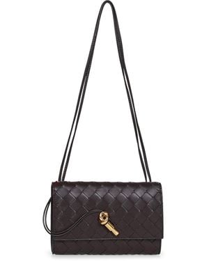 Bottega Veneta Fondant Andiamo Pouch - White