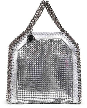 Stella McCartney Falabella Tiny Tote Bag - Metallic