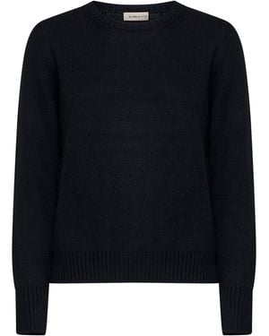 Blanca Vita Crew-Neck Jumper - Black