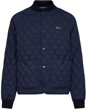 Burberry Quilted Nylon Jacket - Blue