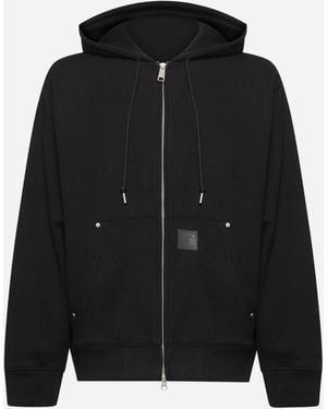 Carhartt Black Hooded Eldon Sweat Jacket