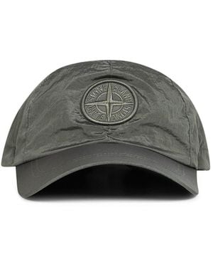 Stone Island Musk Nylon Metal Baseball Cap - Grey