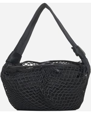 Lemaire Fortune Croissant Filt Mesh Bag - Black