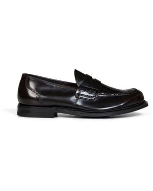 Church's Ebony Bookbinder Leather Farsley R 2.0 Loafers - Black