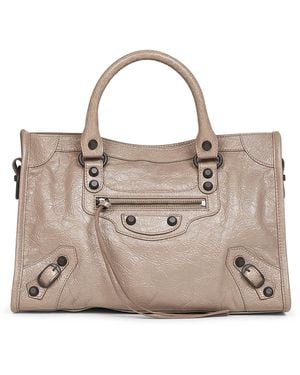 Balenciaga Borsa A Mano Le City Piccola - Neutro
