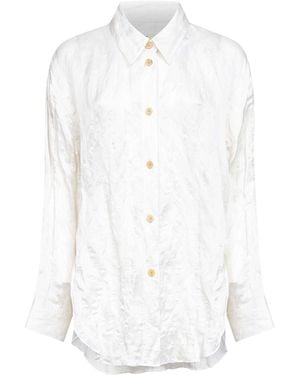 KHAITE Voile Goya Shirt - White