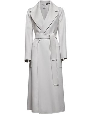 Max Mara Pearl Wool Paolore Coat - Grey