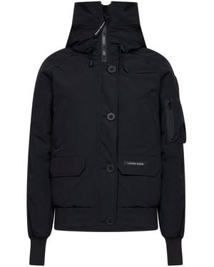 Canada Goose Bomber Con Cappuccio Chilliwack - Blu