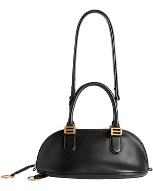 Balenciaga Bolero Bowling Bag Mini Bowling Bag<Br - Black