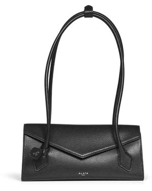 Alaïa Bback Le Teckel Flap Small Shoulder Bag - Black