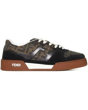 Fendi Match Low Top - Nero