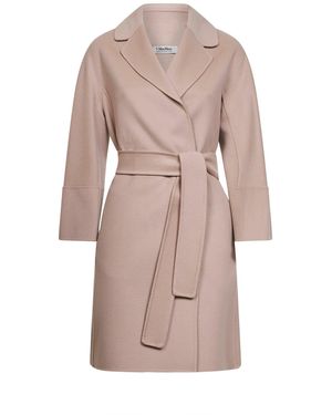 Max Mara Cappotto Corto Cocoon Arona Rosa