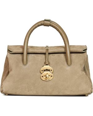 Zanellato Borsa A Mano Dotta Small Altopiano Di Asiago - Neutro