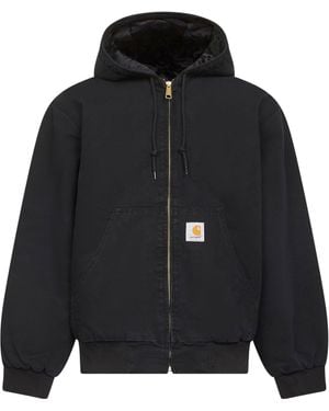 Carhartt Og Active Jacket Hooded Jacket - Black
