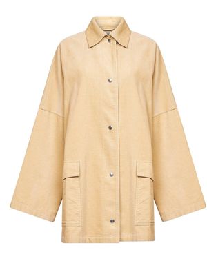 TOTEME Corduroy Shirt Jacket - Natural
