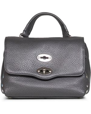 Zanellato Borsa A Mano Postina Baby Vulcano - Grigio