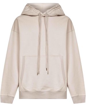 Dries Van Noten Felpa Ampia Con Cappuccio - Neutro
