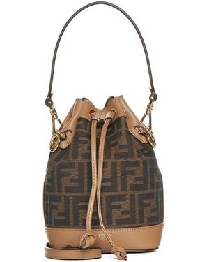 Fendi Mon Tresor Mini Bag - Brown