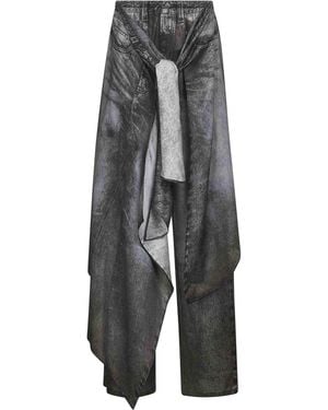 DIESEL P-Aloma Wrap Trousers - Grey
