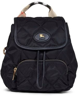 Burberry Horseshoe Mini Backpack - Blue