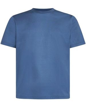 D 40 Supima Cotton Jersey T-Shirt - Blue