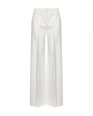 Ermanno Scervino Interlock Bootcut Pants - White