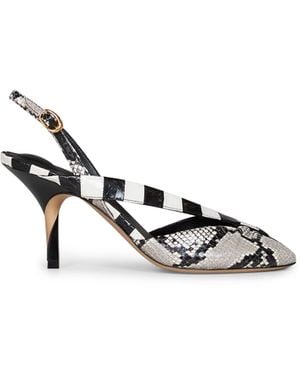 Jacquemus And The Poisson Slingback Sandals - White